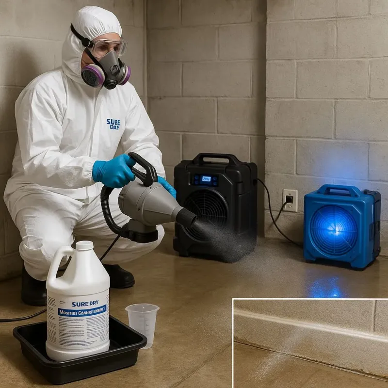 Sanitization and Odor Removal process in Ocean Shores, WA