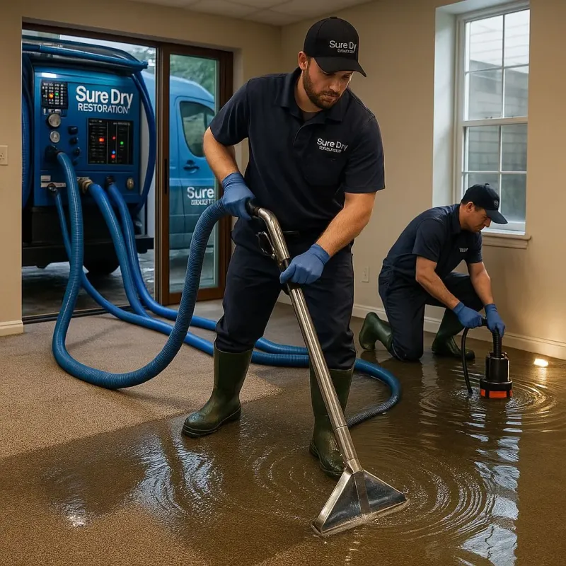 Water Extraction and Removal process in Ocean Shores, WA